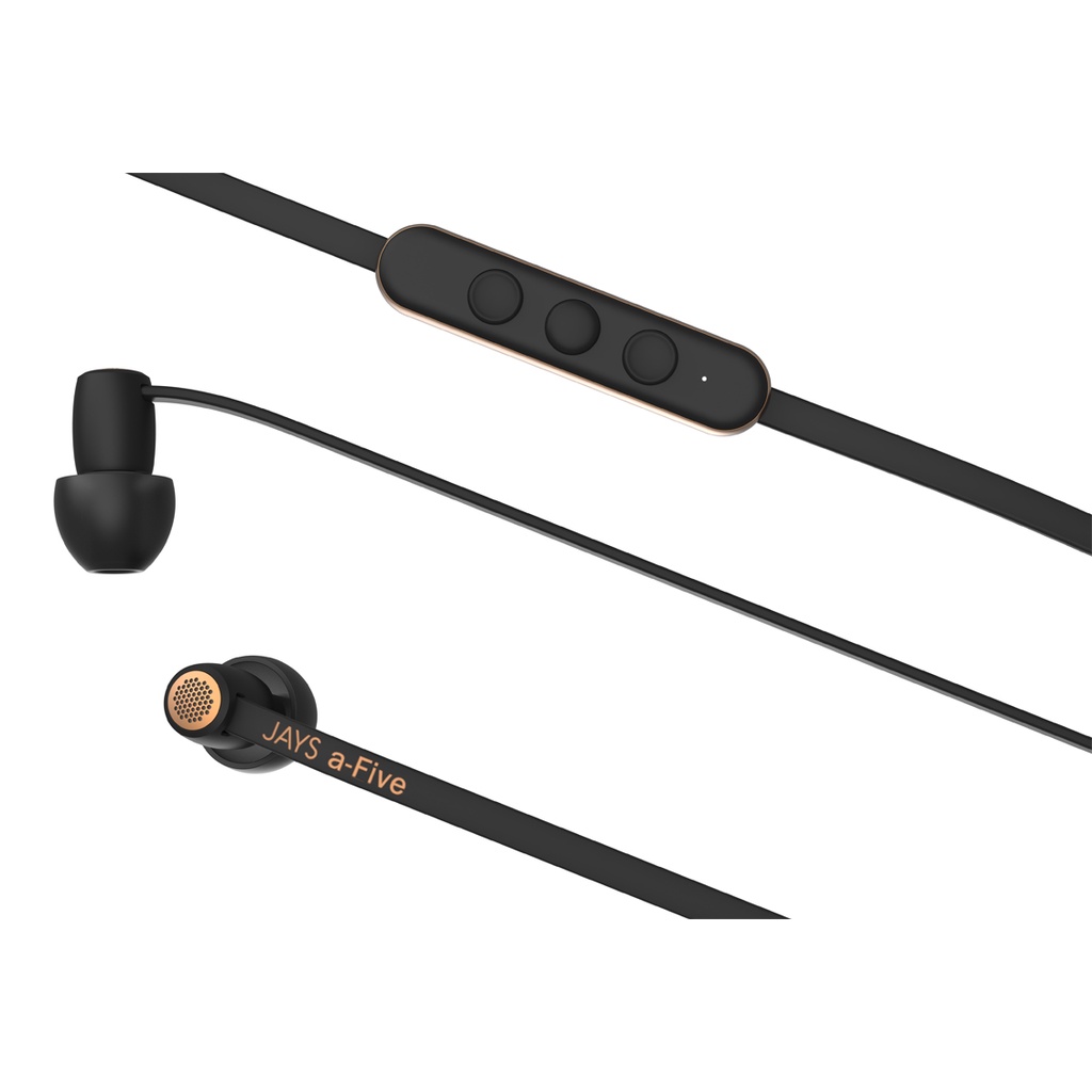 Tai nghe bluetooth Jays a Five màu Black/Gold