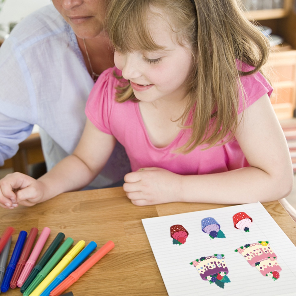 1 Khuôn Cắt Giấy Kim Loại Hình Bánh Sinh Nhật / Berry 0.4X12.3Cm Dày 0.8mm