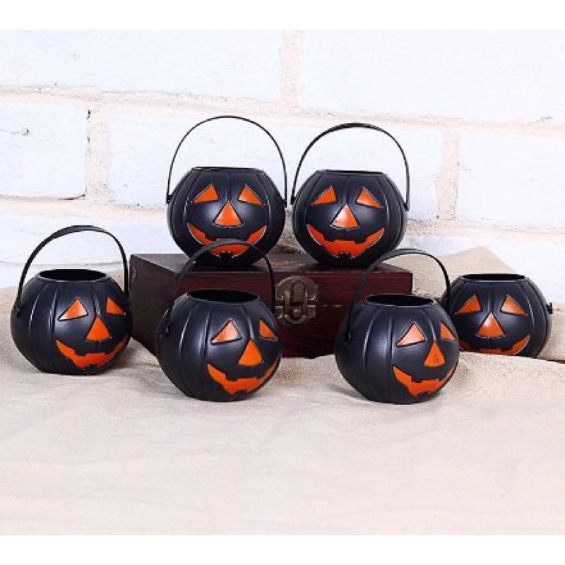 Hũ đựng kẹo  mini 7cm mẫu Halloween 🎃