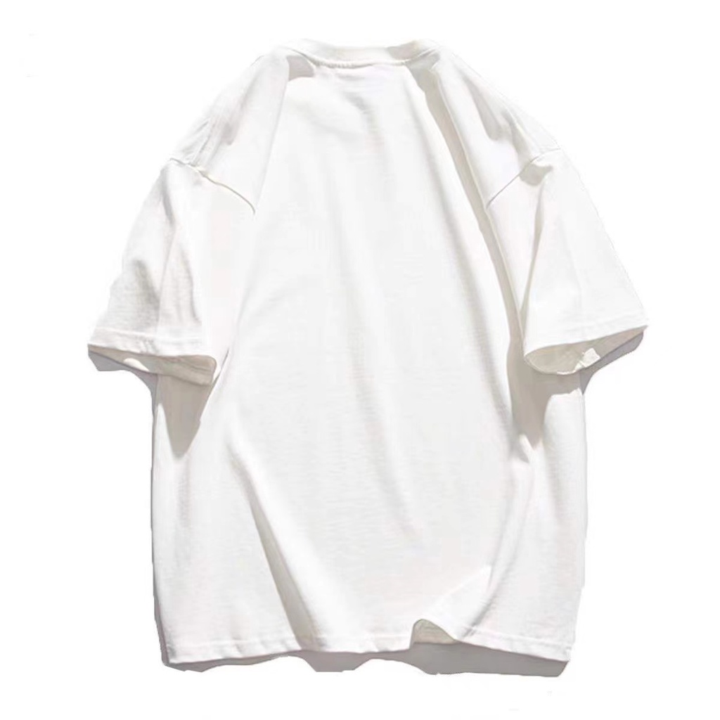 NRVP Áo Thun Unisex Mùa Hè Dáng Suông Tay Cộc Phong Cách Hàn Quốc Cho Nam Nữ