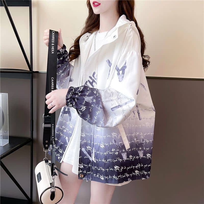 áo gió nam nữ màu loang hoạ tiết siêu đẹp[có ảnh thật shop chụp]