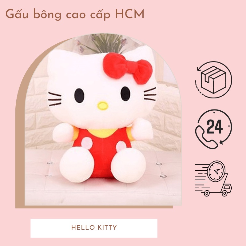 Gấu Bông Hello Kitty Giá Rẻ Dễ Thương