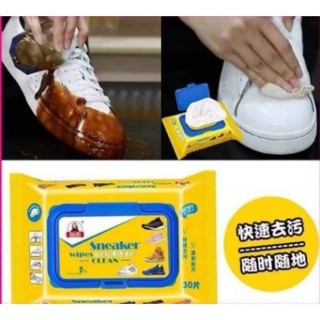 [SaLe 99%] Khăn Lau Giày Sneaker, Lau Túi Xách Tiện Lợi [1 Bịch 30 Tờ]. [SCA]