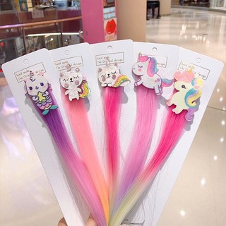 Kẹp tóc giả Pony hoạt hình cho bé gái
