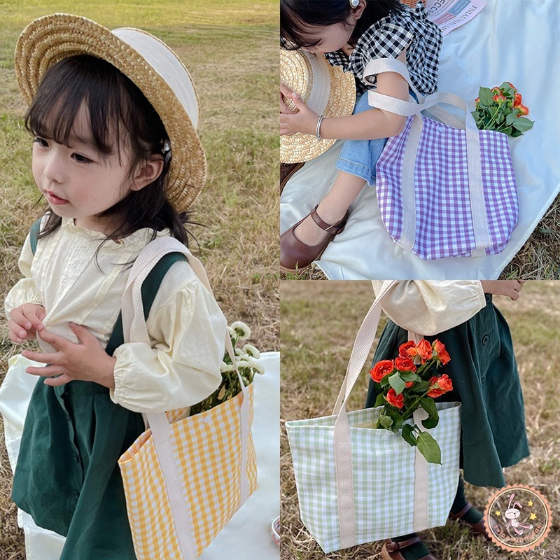 Túi vải Dáng Vuông Tiện Lợi Cho Bé Gái