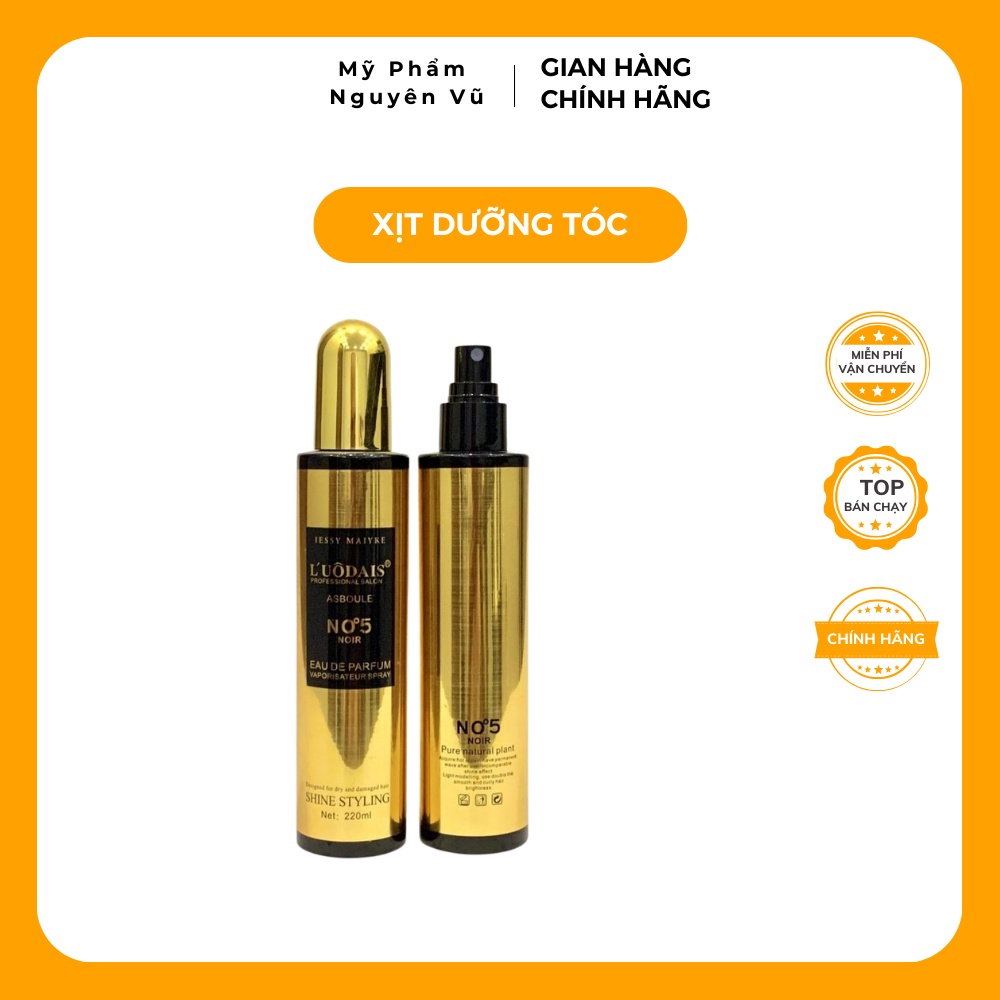 Xịt Dưỡng Tóc Nước Hoa Liyang No5