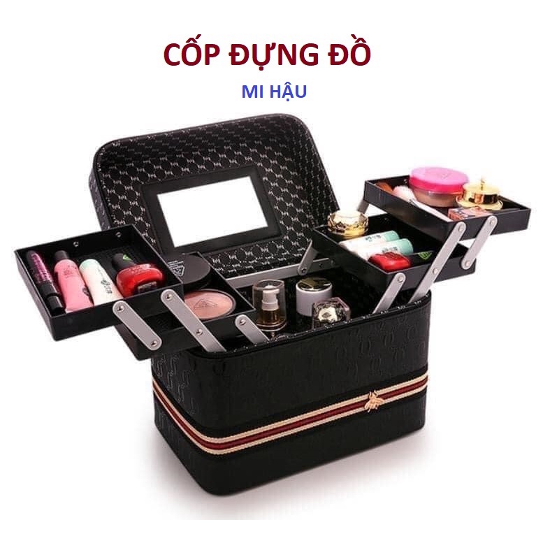 Cốp Đựng Mỹ Phẩm Trang Điểm, Nối Mi, Nail, Phun Xăm ,Tủ Đựng Phụ Kiện,Hộp Đựng Đồ Nghề Make Up