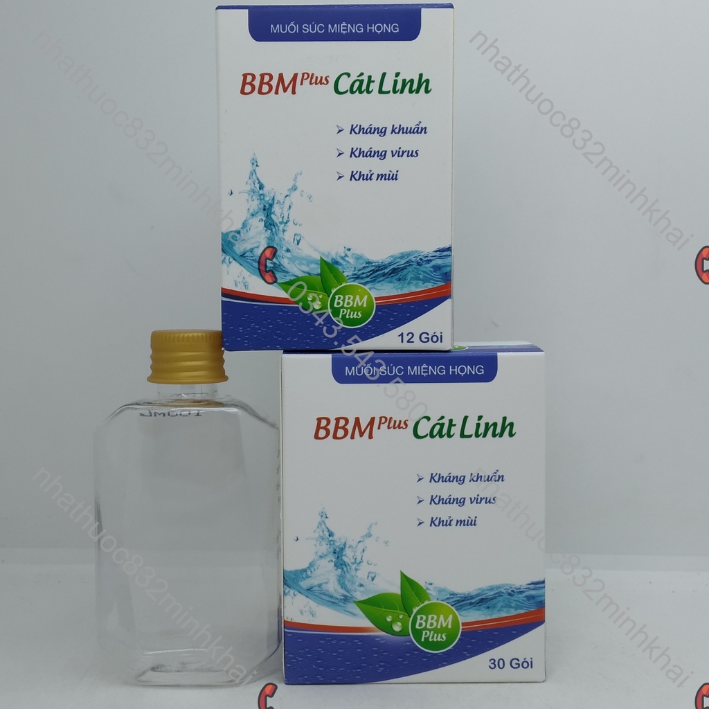 BBM Plus Cát Linh - Muối Súc Miệng