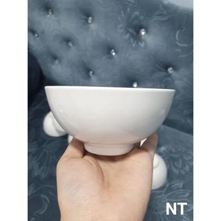Set 10 Chén sứ trắng trơn ăn cơm