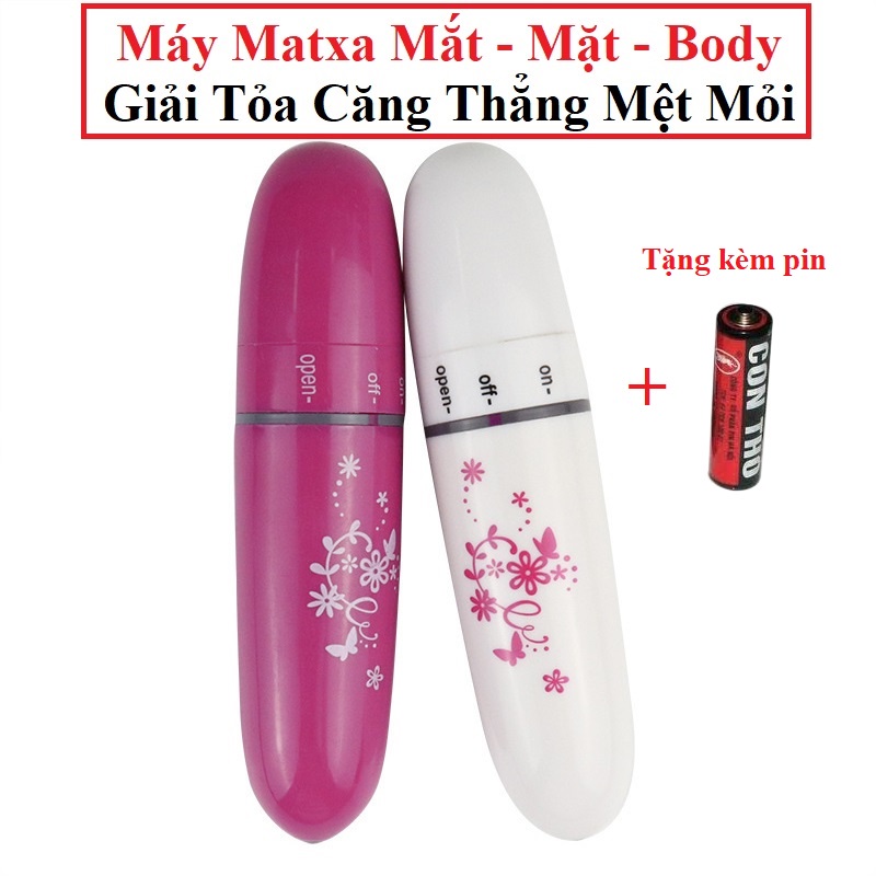 Máy massage mắt mini  loại bỏ quầng thâm Giúp bạn có 1 đôi mắt trẻ đẹp