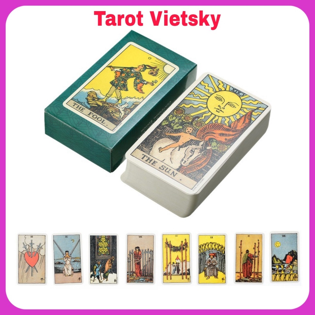 Bộ Bài Bói Tarot Smith Waite Centennial xem vận mệnh Cao Cấp - Bộ bài bói Tarot cơ bản