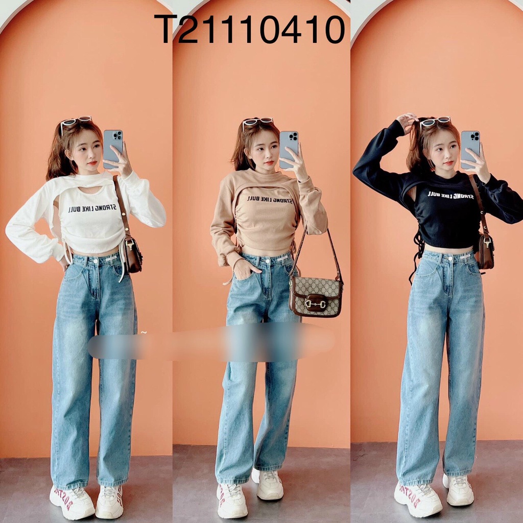Quần jeans baggy nữ