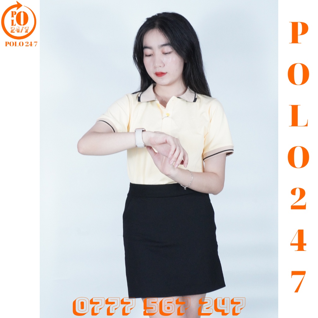 Polo kem đơn giản tinh tế,cho cặp đôi, chất vải cá sấu cotton co giản 4 chiều, thoáng mát.