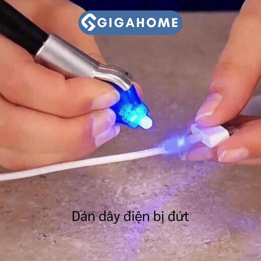 Keo Dán Nhựa UV GIGAHOME Sửa Chữa Đèn Led, Tivi Trong Vòng 5 Giây 7138