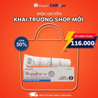 Gel megaduo cabous120 giảm mụn ẩn và thâm gamma megaduo gel 15 gram