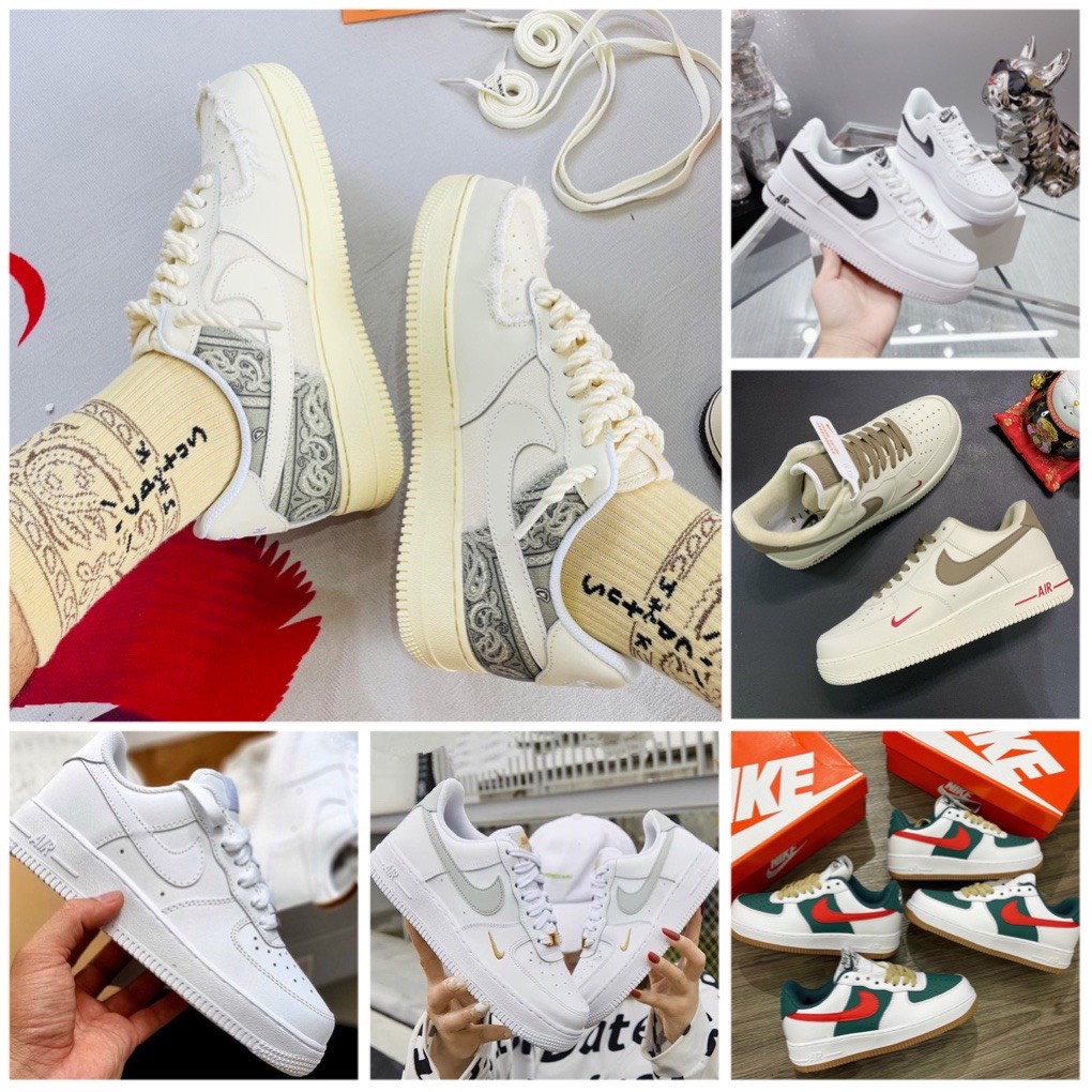 Giày thể thao Nike_af1 , giày sneaker air_force_1 nam nữ các màu hot hit hàng loại đẹp giá học sinh