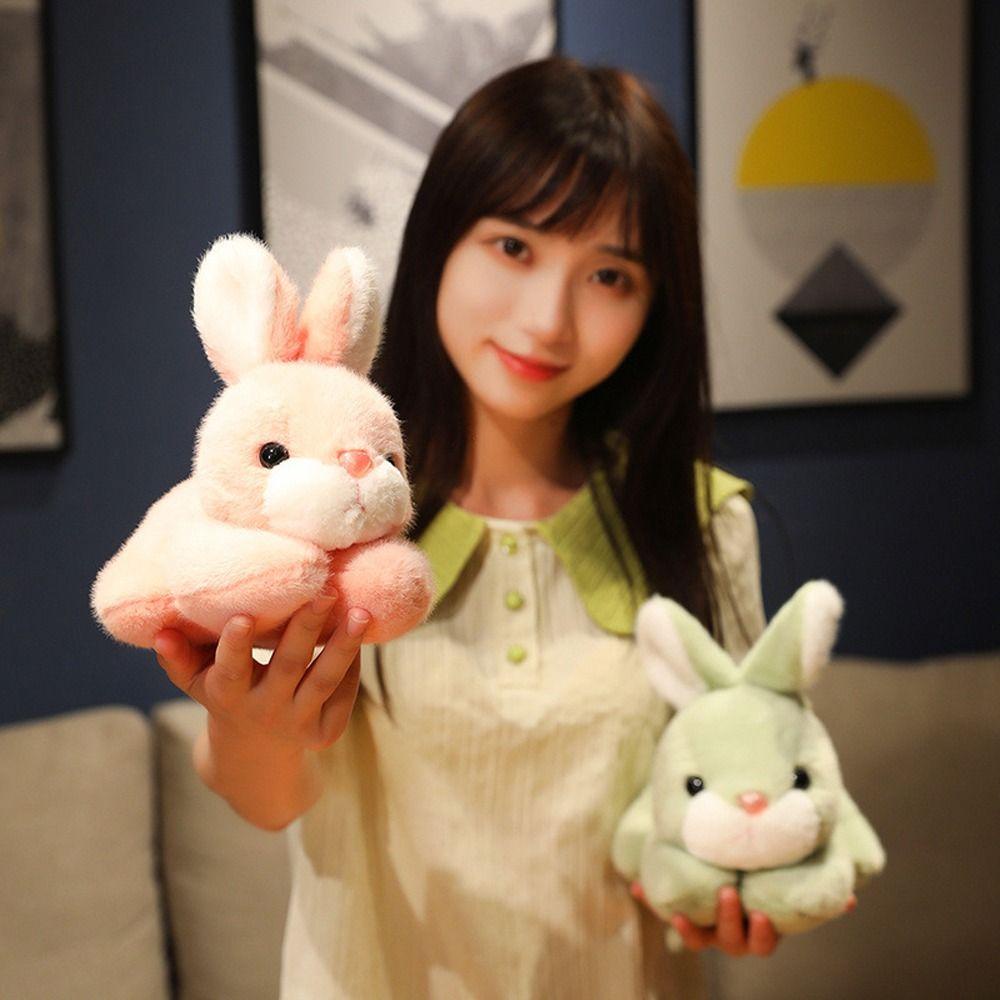 Thỏ Nhồi Bông Mềm Mại Dễ Thương Trang Trí Nhà Cửa