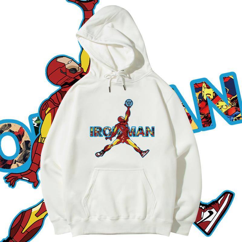 Áo nỉ Avengers Deadpool Iron Man mới dành cho cặp đôi áo hoodie nam nữ