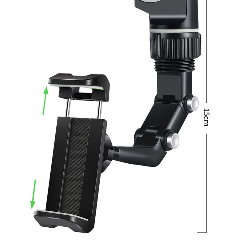 Giá điện thoại treo gương oto siêu chắc chắn