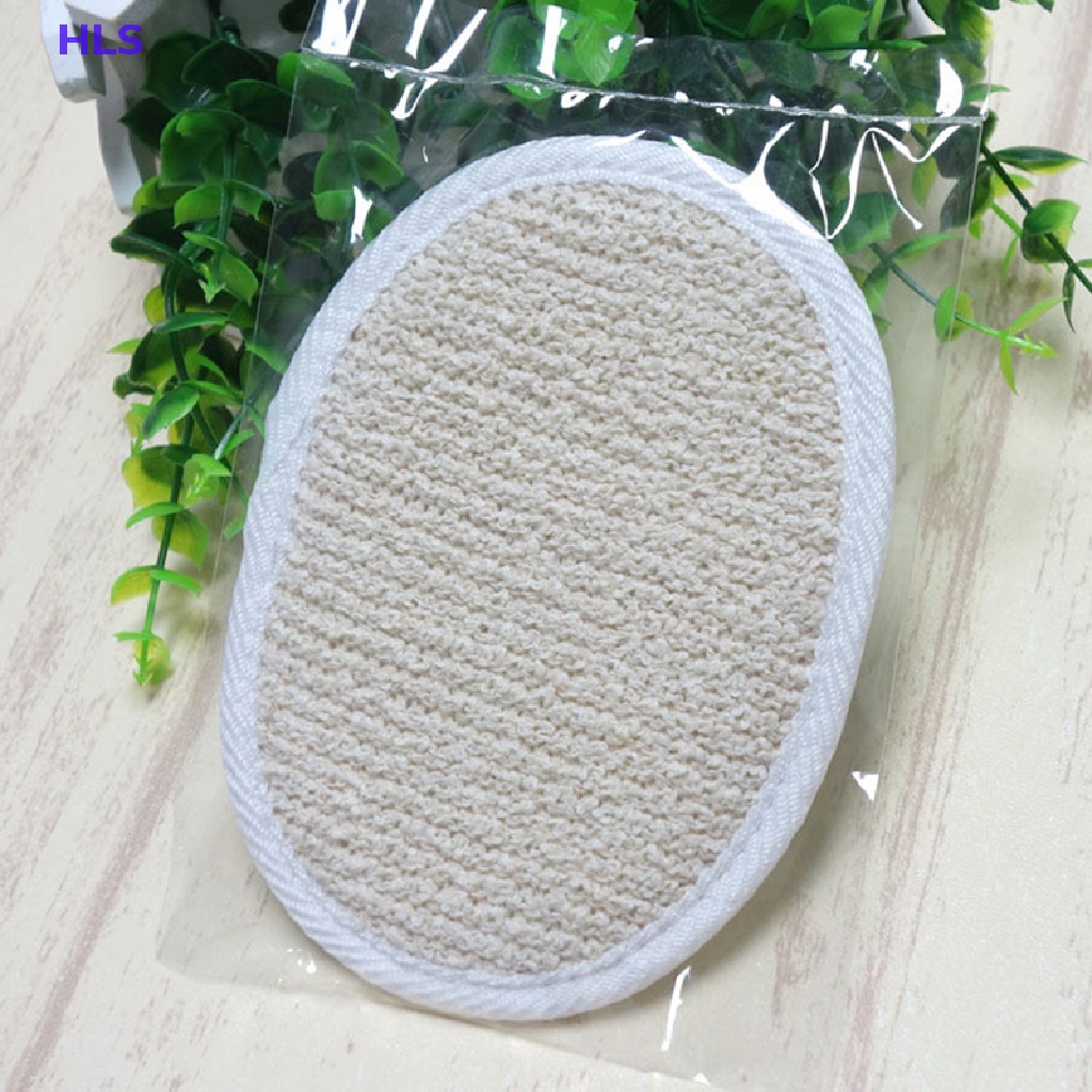 1 Đệm Tắm Tẩy Tế Bào Chết Toàn Thân Bằng Xơ Mướp Tự Nhiên