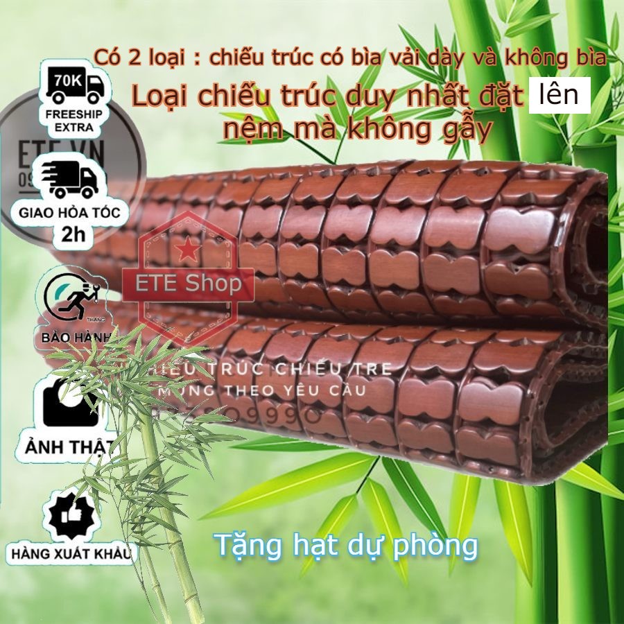 Chiếu trúc cho bé nằm mát,, cho ghế sofa, ghế spa, ô tô sạch, thoáng dễ vệ sinh, bóng đẹp