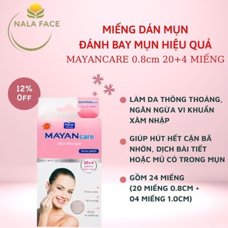 Miếng dán mụn Mayan care 0.8cm 20 miếng