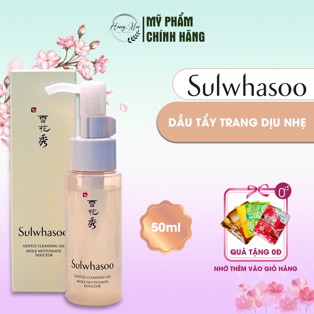 Sulwhasoo- Dầu tẩy trang Gentle cleansing oil 50 ml