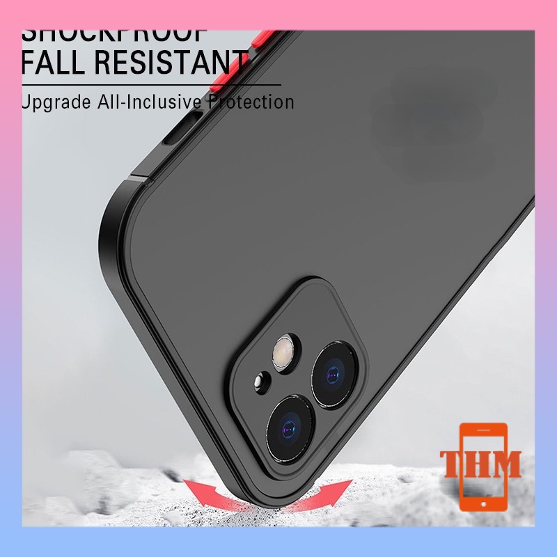 Ốp Điện Thoại Nhám Trong Suốt Cho iphone 6/6plus/6s/6splus/7/7plus/8/8plus/x/xr/xs/11/12/13/pro/max/plus/promax-011