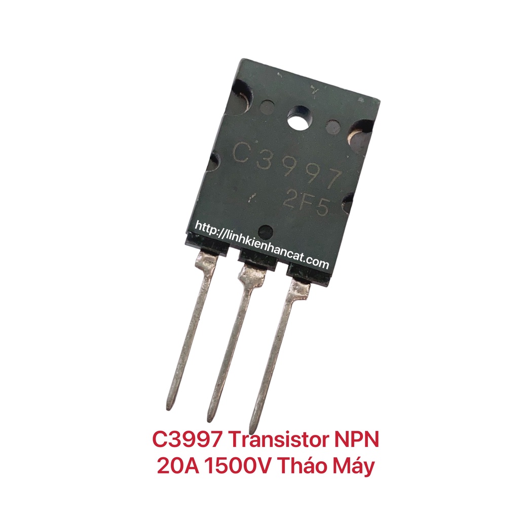 C3997 Transistor NPN 20A 1500V Tháo Máy