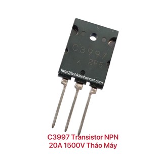 C3997 transistor npn 20a 1500v tháo máy