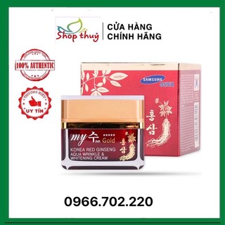 Kem Dưỡng Da Hồng Sâm My Gold Hàn Quốc (Đỏ)