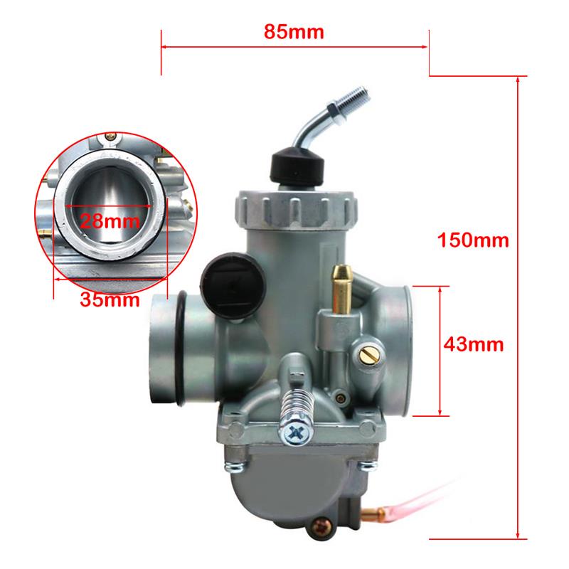 Bộ Chế Hòa Khí Zsdtrp Dt125 Chuyên Dụng Cho Yamaha Dt125 Mikuni Vm24