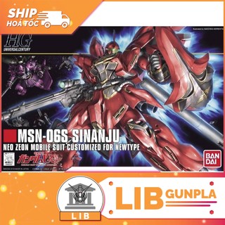 Đồ chơi mô hình lắp ráp Bandai Gundam Unicorn HG UC 1/144 Sinanju