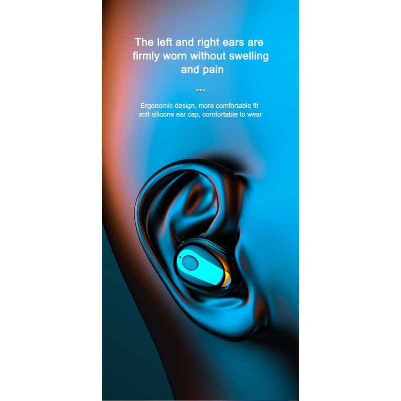 Tai nghe âm nhạc Tai nghe Tws 50mAh Tai nghe âm nhạc Loại nút tai Tai nghe thể thao mini trong tai Tai nghe Bluetooth không dây 50mah Tai nghe thể thao mini trong tai Tai nghe thể thao Tws