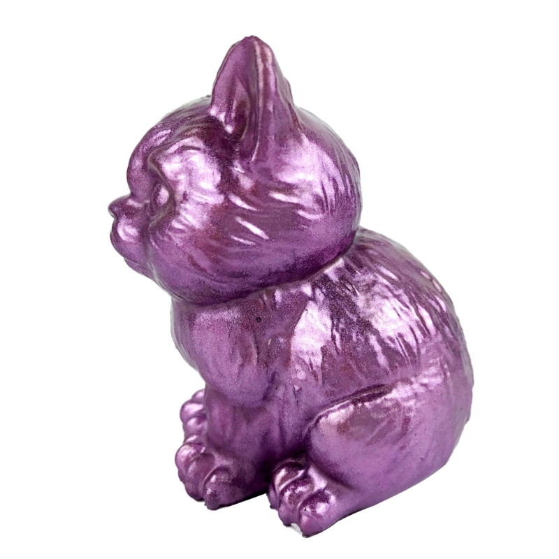 Sa Khuôn Silicon Làm Đồ Trang Trí Thủ Công Hình Mèo Dễ Thương