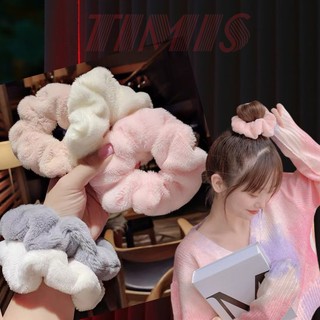 Dây buộc cột tóc vải nhung mềm mịn co giãn cho nữ và bé gái đáng yêu xinh xắn Timis 13
