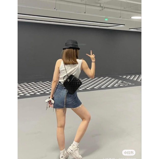 balo hến thời trang kèm ví nhỏ size 22