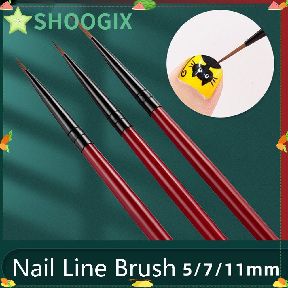 Set 3 Cọ Vẽ Trang Trí Móng Tay Chuyên Dụng