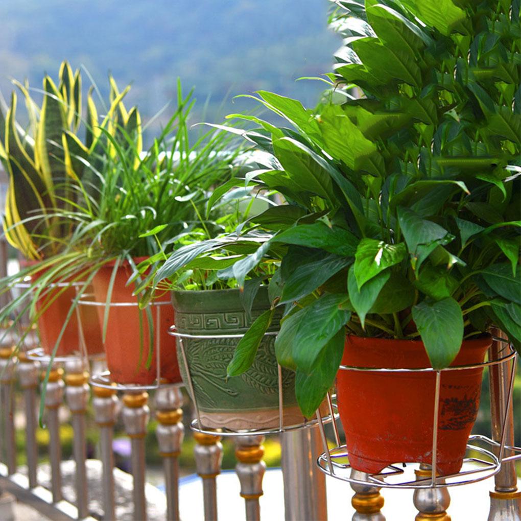 Giá Đỡ Chậu Hoa Ngoài Trời Bằng Thép Không Gỉ Tiện Dụng