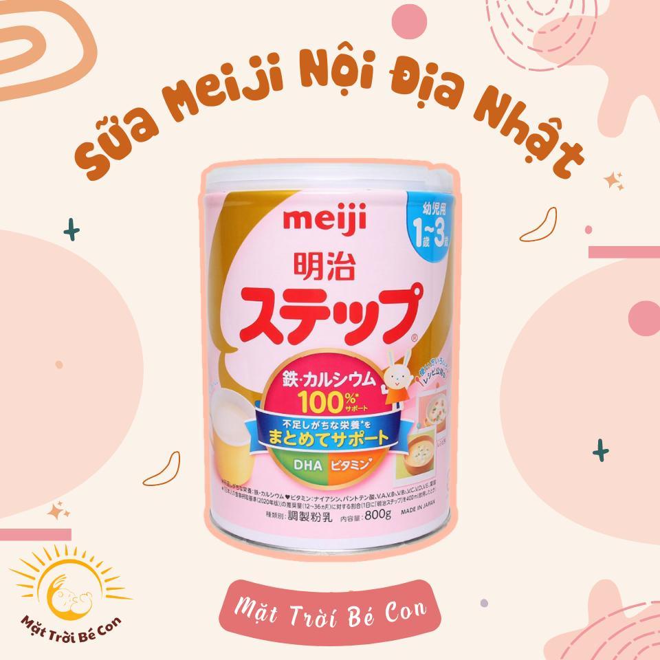 Sữa Bột Meiji Số 0 và Số 9 800g Hàng Nội Địa Nhật Bản date tháng 3/2024