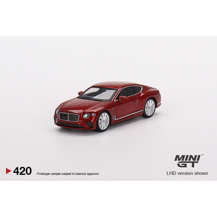 MINI GT 1 / 64 No.420 Bentley Continental GT Speed 2022 Kẹo Đỏ RHD MGT00420-R