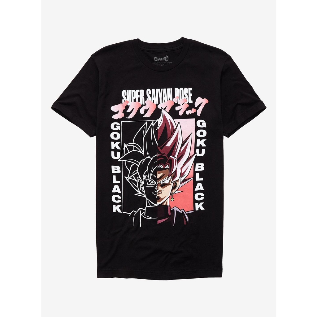 Áo phông Dragon Ball Super Super Saiyan Rose Goku độc đẹp giá rẻ mẫu HOT bán chạy