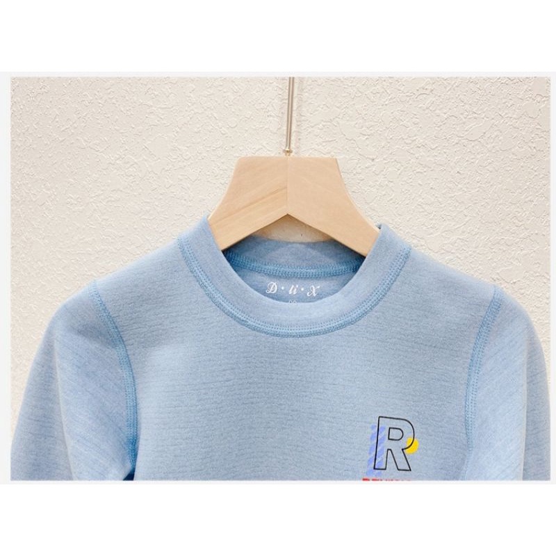 13-24kg Bộ thu đông bé trai bé gái 2022 chất nỉ nhung QCCC dày ấm