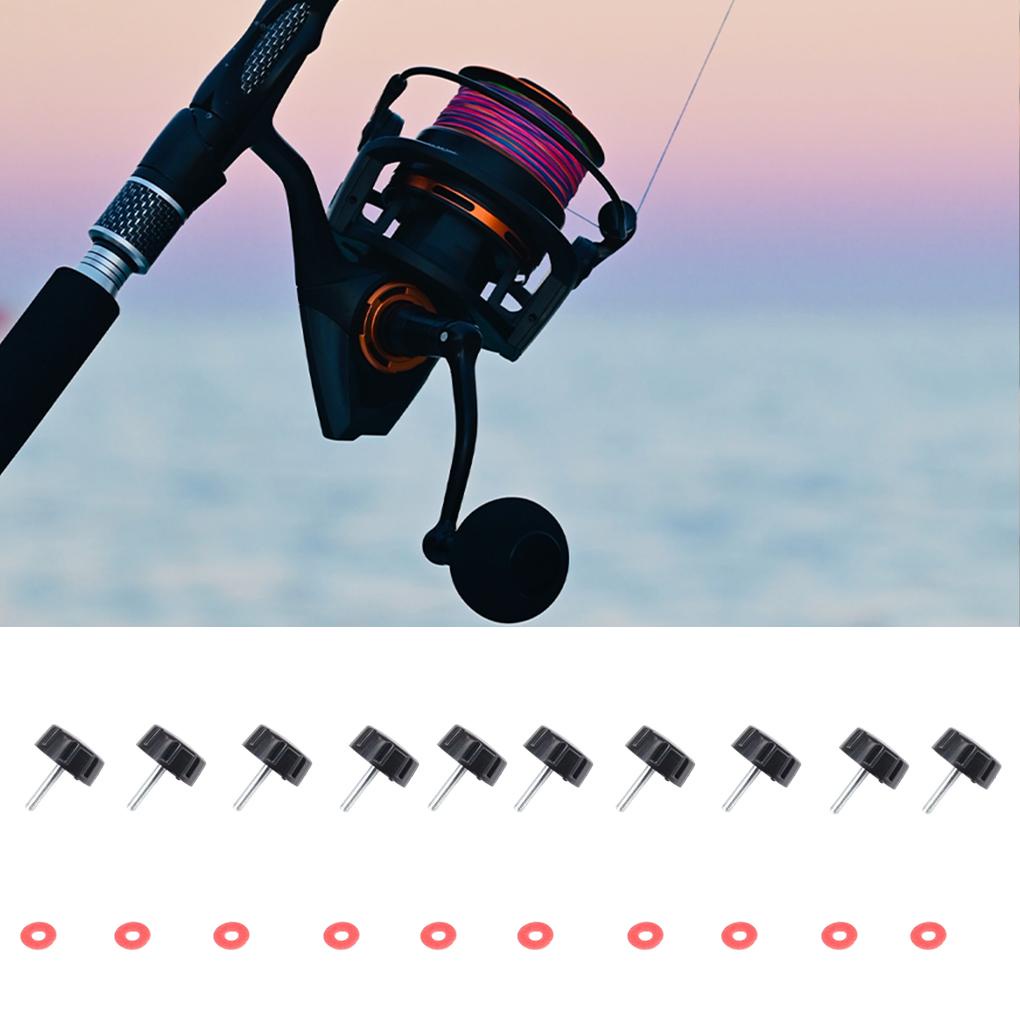 Set 10 Nắp Đậy Máy Câu Cá Kèm Ốc Vít Chuyên Dụng