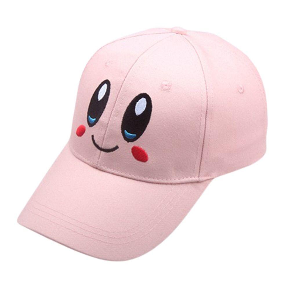 Nón Lưỡi Trai Cotton Thoáng Khí In Hình Anime Kirby Thời Trang Unisex