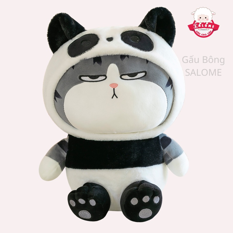 Gấu Bông Mèo Hoàng Thượng Cosplay Thỏ Ếch Gấu Dâu 25cm Cao Cấp SALOME - Thú Bông Dễ Thương Cho Bé