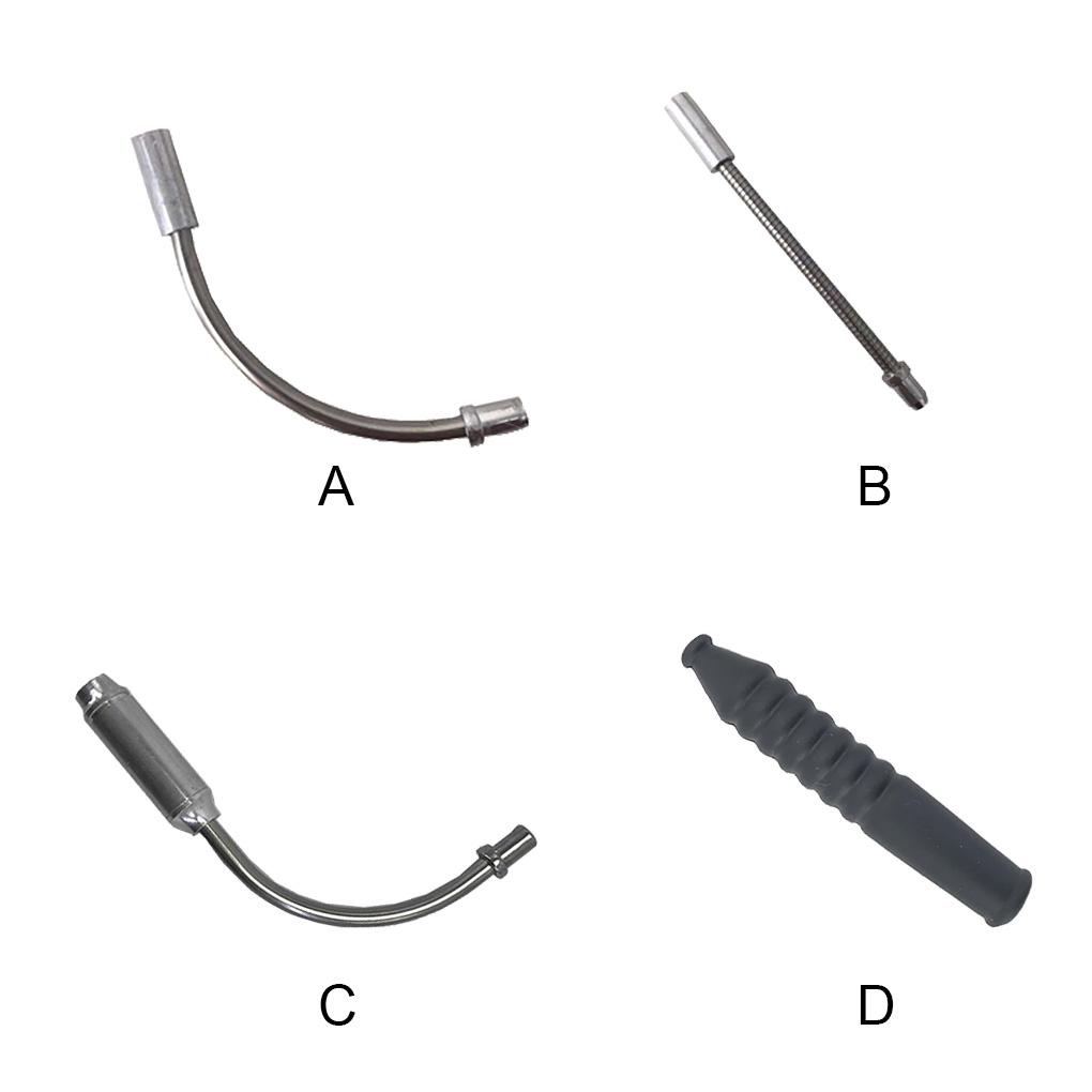 Set 10 Phụ Kiện Cố Định Dây Phanh Xe Đạp Phía Trước / Sau Bằng Hợp Kim Chống Mài Mòn