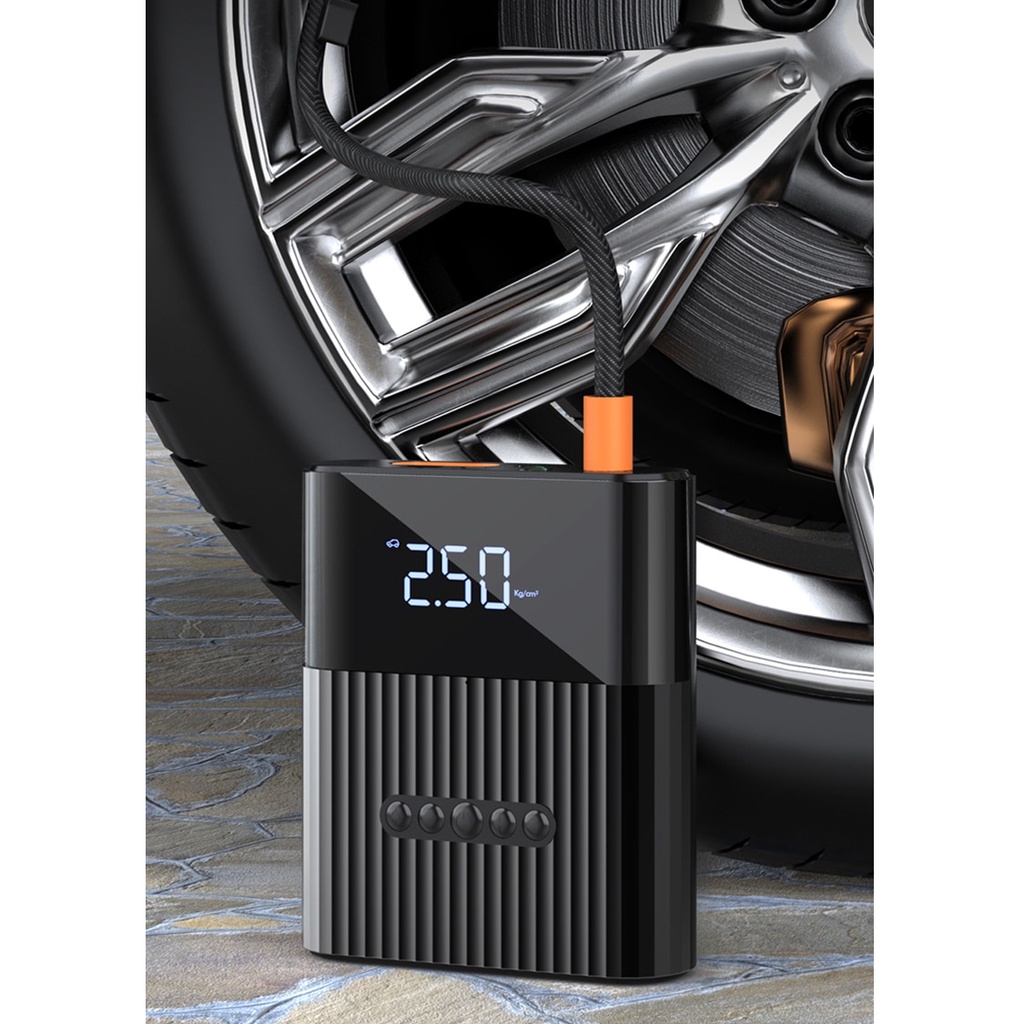 Bộ Kích Nổ Kiêm Bơm Hơi Và Sạc Dự Phòng Cho Xe Ô Tô, Kích Thước Nhỏ Gọn, Chịu Lực Tốt