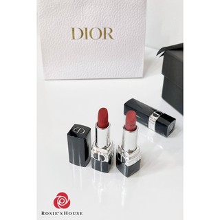 Son môi dior mini unbox màu 772 và 999 siêu hot
