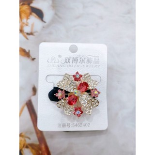Cột tóc nhung đính đá cao cấp